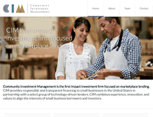 Tablet Screenshot of cim-llc.com